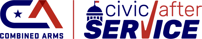 Combined Arms and Civic After Service logo