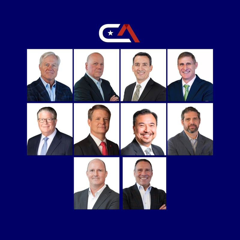 ten board members of combined arms 