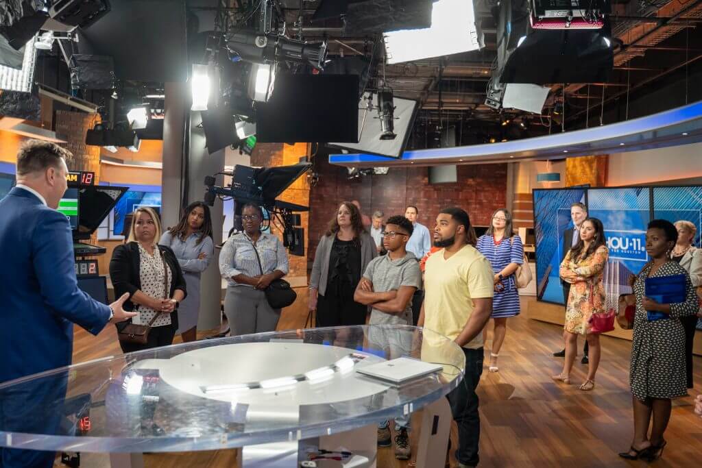 Tour with KHOU and Combined Arms