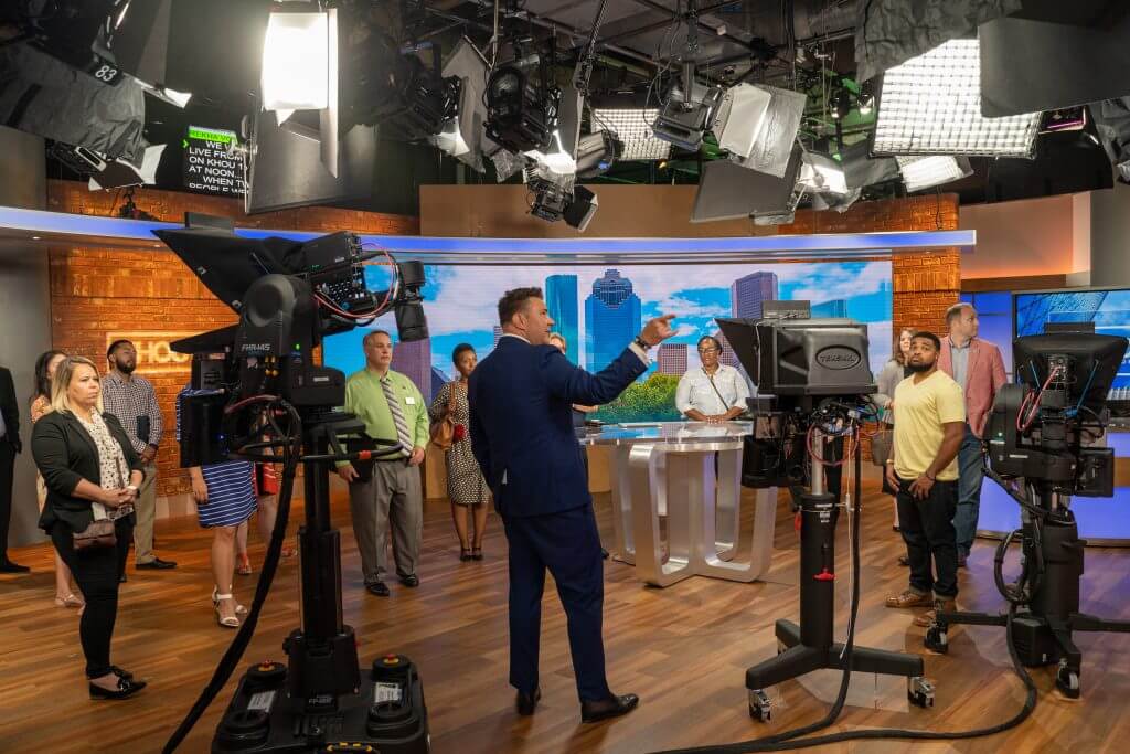 Tour with KHOU and Combined Arms