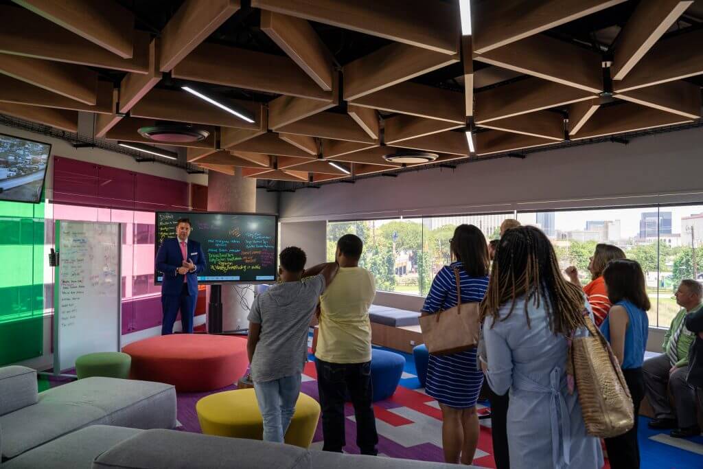 Tour with KHOU and Combined Arms