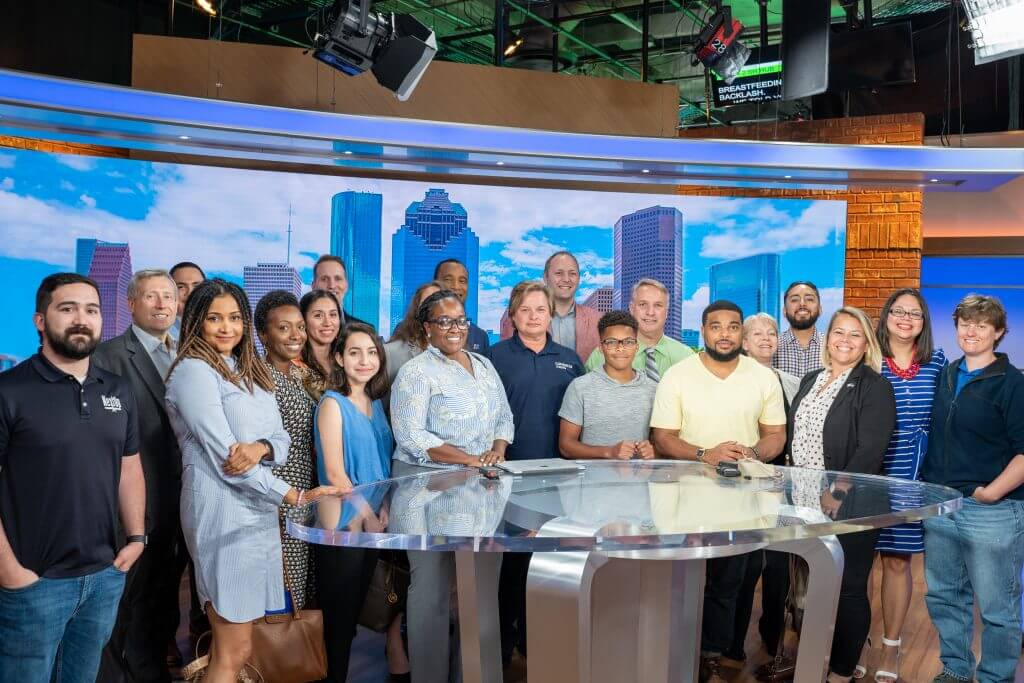 Tour with KHOU and Combined Arms