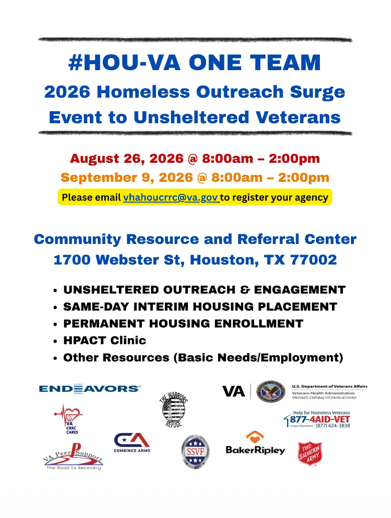 2026 Homeless Outreach Surge