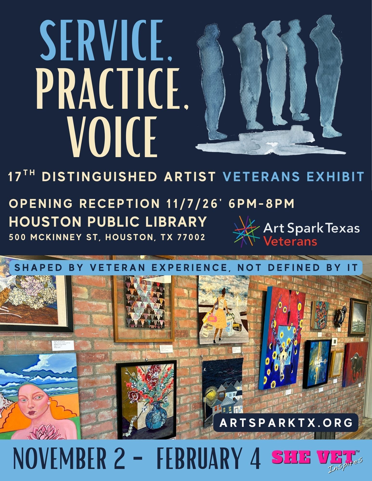 17th Annual Distinguished Artist Veterans Exhibit