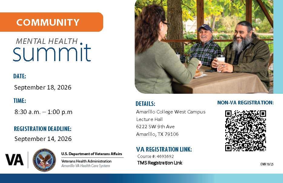 Amarillo VA HCS: Community, Mental Health Summit