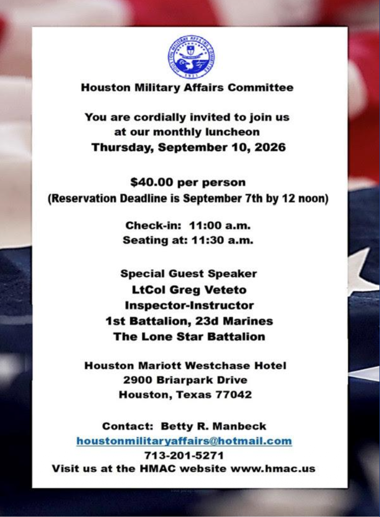 Houston Military Affairs Committee