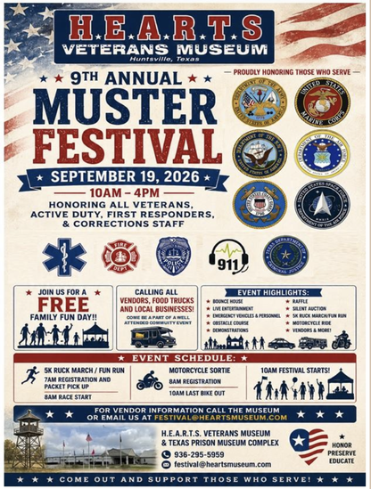 9TH ANNUAL MUSTER FESTIVAL