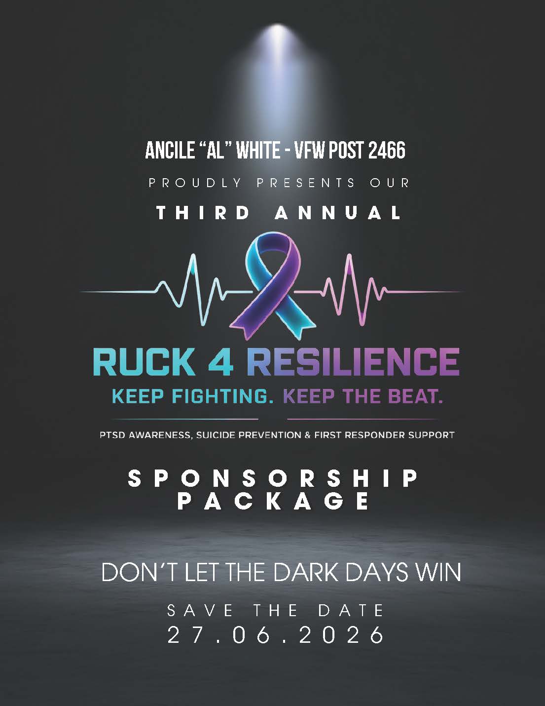 3rd Annual Ruck 4 Resilience