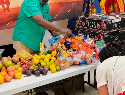 East Houston Veteran Food Distribution
